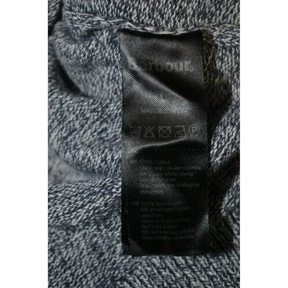 Barbour Beacon Brand Sweater Mens Large Blue Cotton Crewneck‎ Knit Pullover